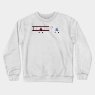 bi-plane Crewneck Sweatshirt